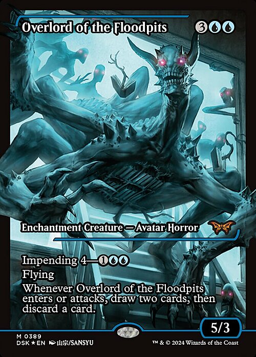 Overlord of the Floodpits Card Front