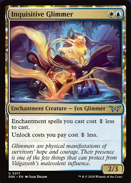 Inquisitive Glimmer Card Front