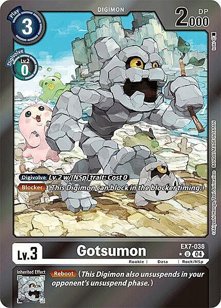 Gotsumon Card Front