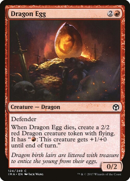 Dragon Egg Card Front