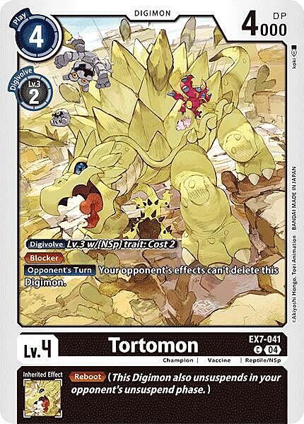 Tortomon Card Front