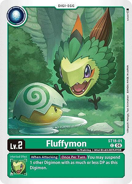 Fluffymon Card Front