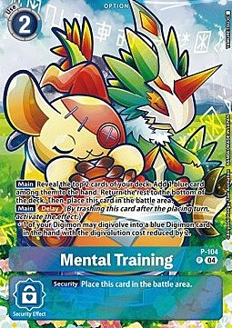 Mental Training Card Front