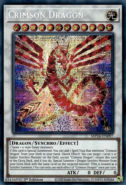 Crimson Dragon Card Front