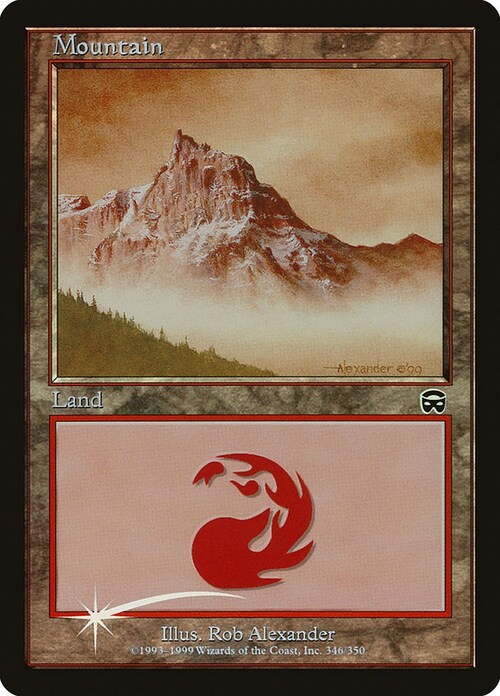 Mountain Card Front