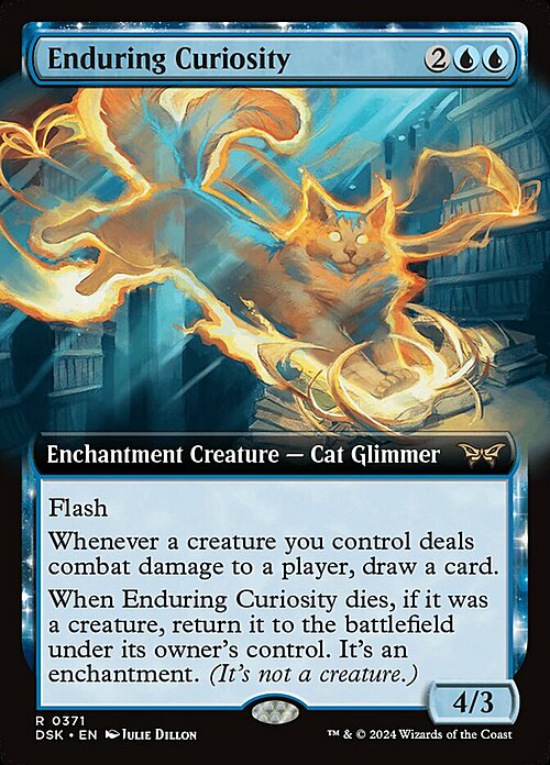 Enduring Curiosity Card Front