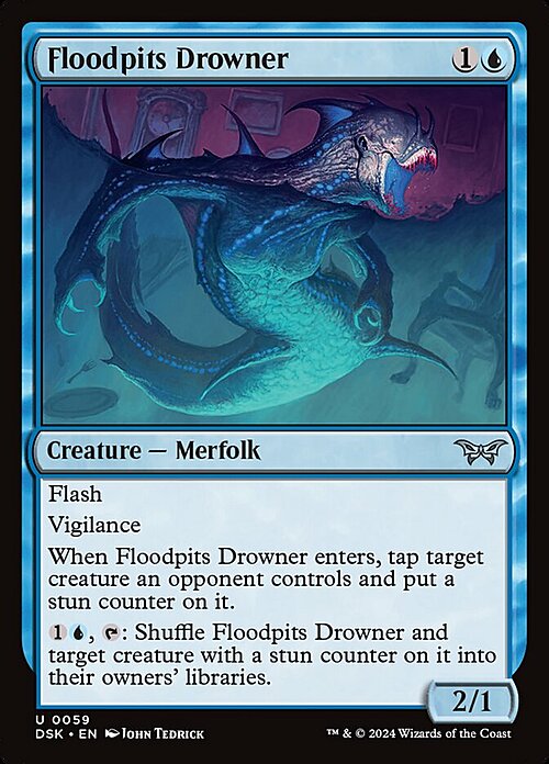 Floodpits Drowner Card Front