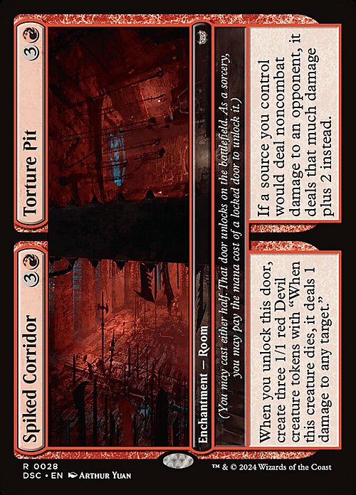 Spiked Corridor // Torture Pit Card Front