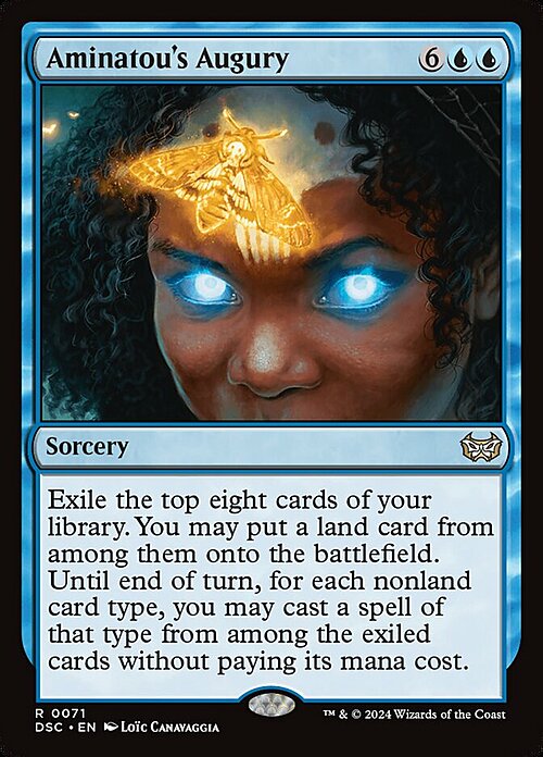 Aminatou's Augury Card Front