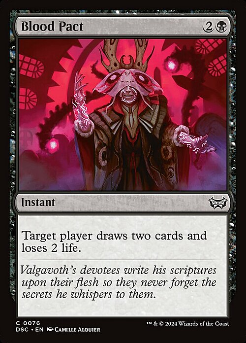 Blood Pact Card Front