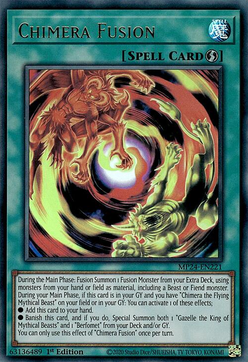 Chimera Fusion Card Front