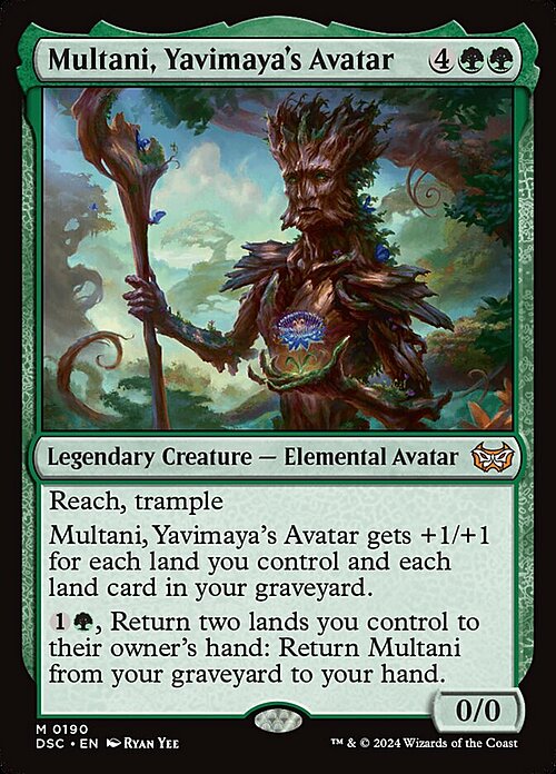 Multani, Yavimaya's Avatar Card Front