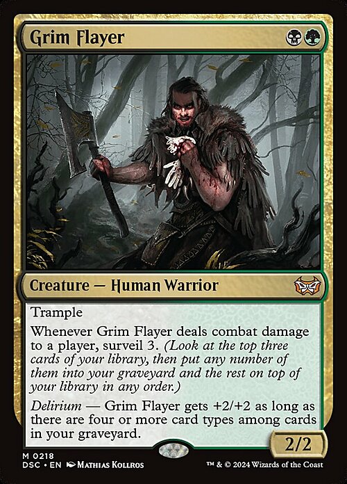 Grim Flayer Card Front