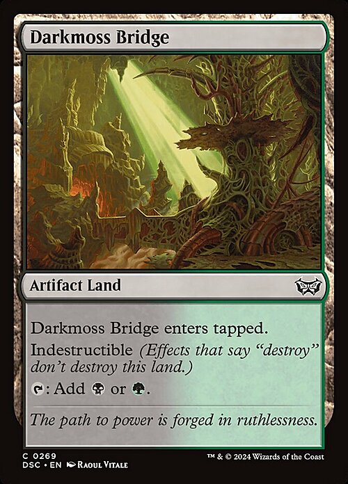 Darkmoss Bridge Card Front