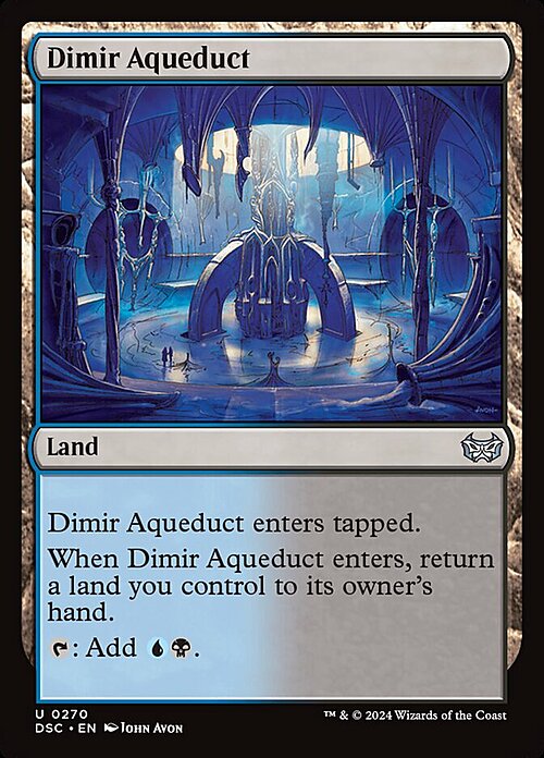 Dimir Aqueduct Card Front