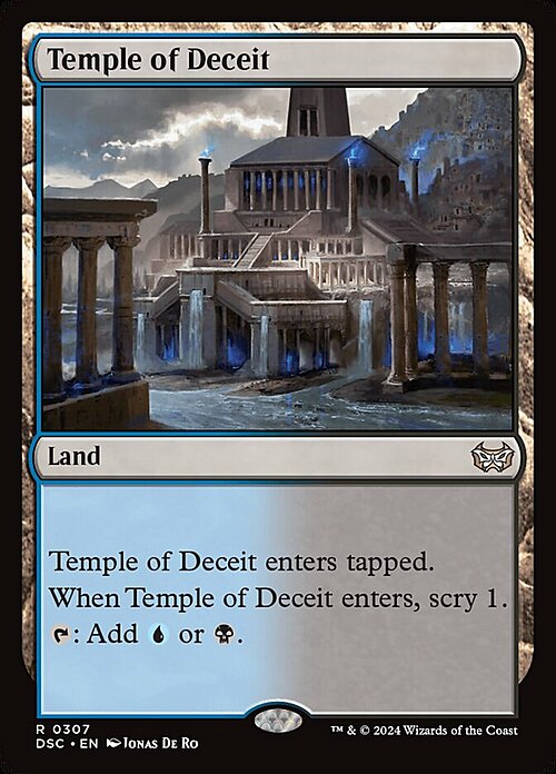 Temple of Deceit Card Front