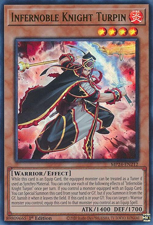 Infernoble Knight Turpin Card Front