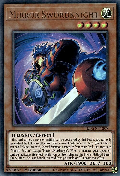 Mirror Swordknight Card Front