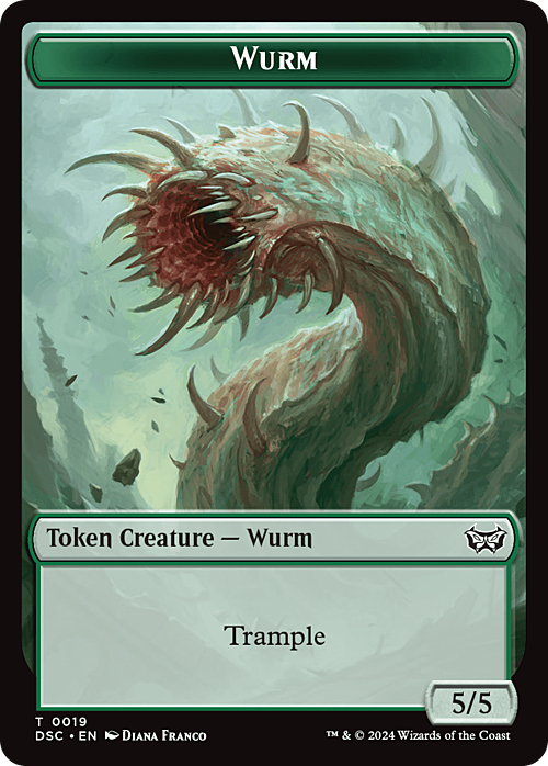 Wurm // Insect Card Front