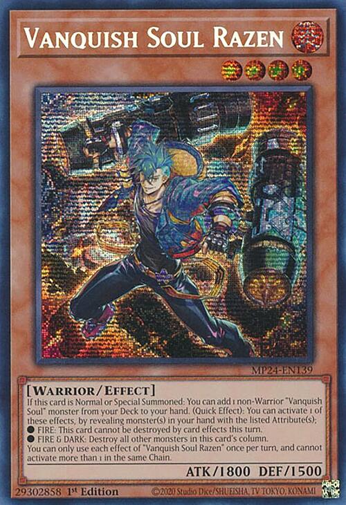 Vanquish Soul Razen Card Front