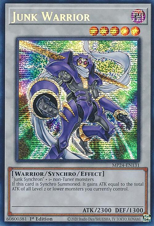 Junk Warrior Card Front