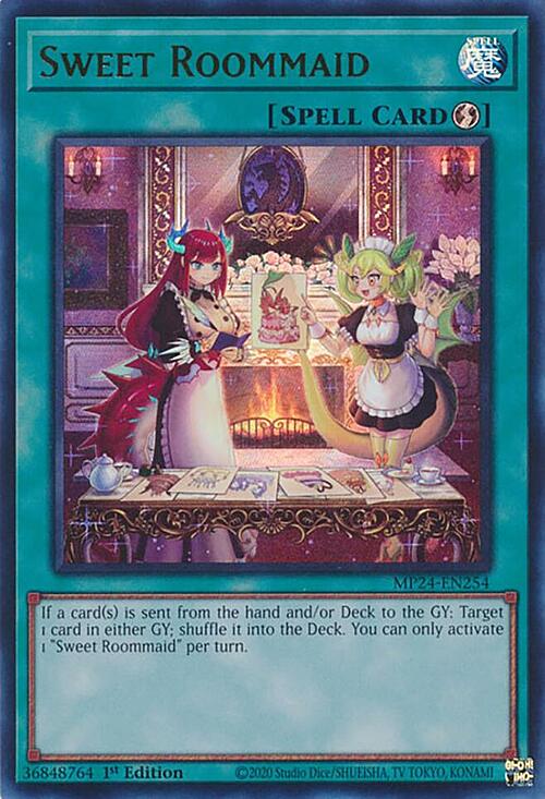 Sweet Roommaid Card Front