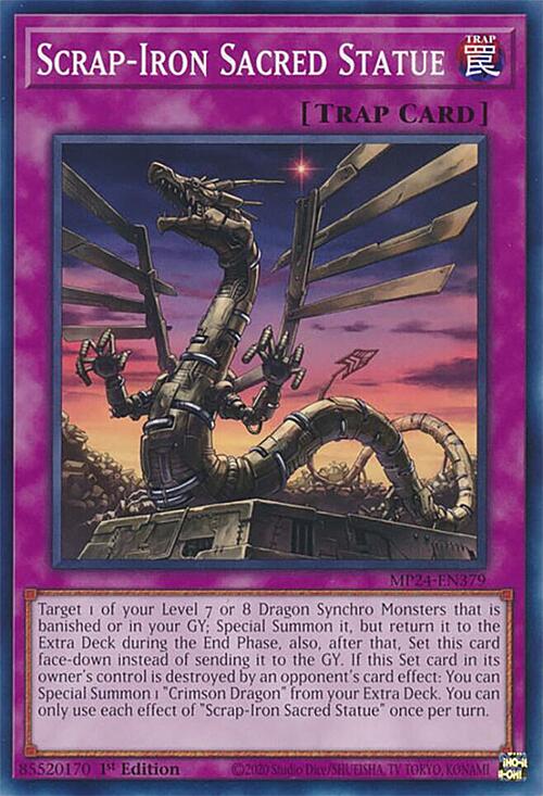 Scrap-Iron Sacred Statue Card Front