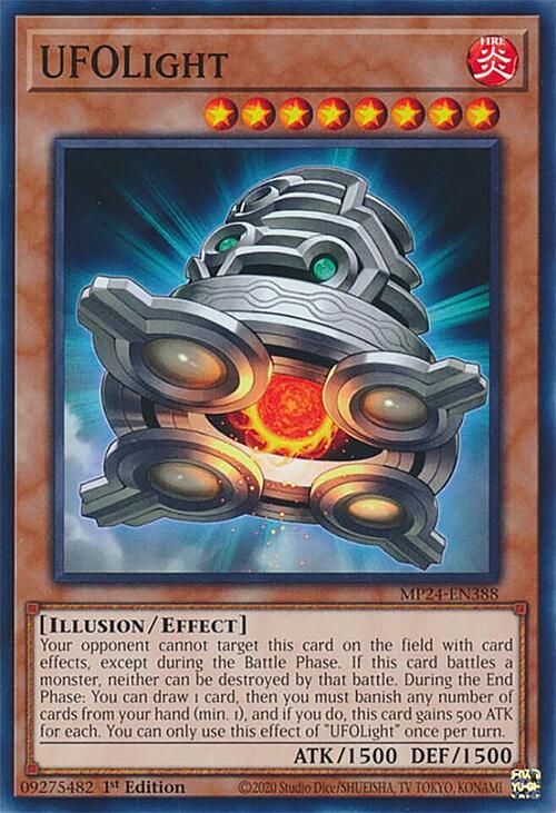 UFOLight Card Front