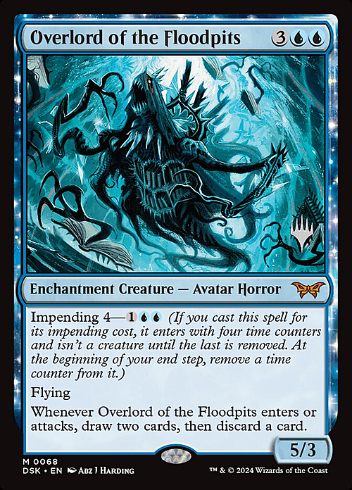 Overlord of the Floodpits Card Front