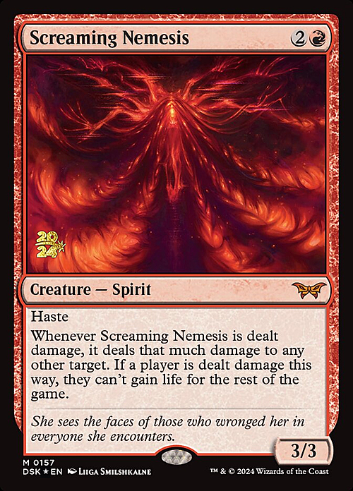 Screaming Nemesis Card Front