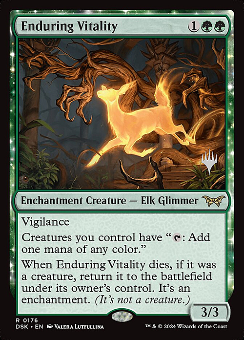 Enduring Vitality Card Front