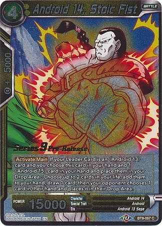 Android 14, Stoic Fist Card Front