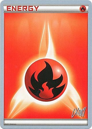 Fire Energy Card Front