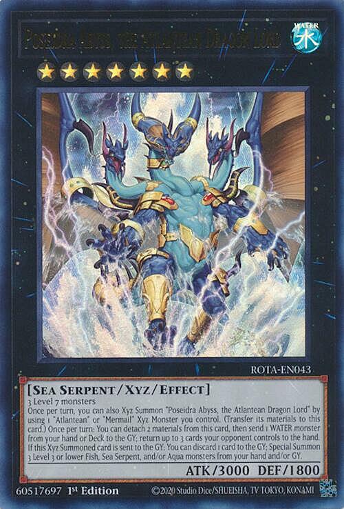 Poseidra Abyss, the Atlantean Dragon Lord Card Front