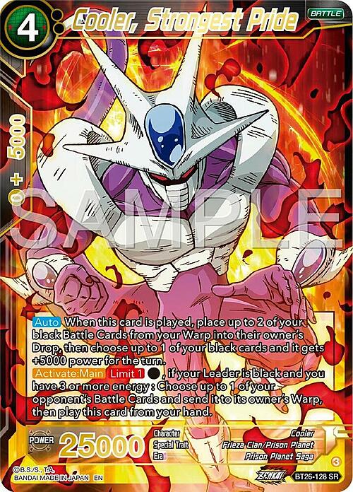 Cooler, Strongest Pride Card Front