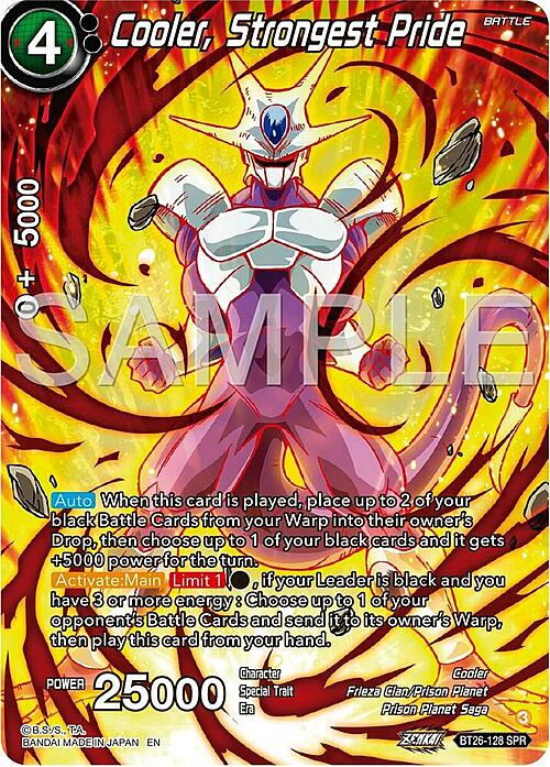 Cooler, Strongest Pride Card Front