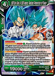 SSB Son Goku & SSB Vegeta, Realized Premonition of Fusion