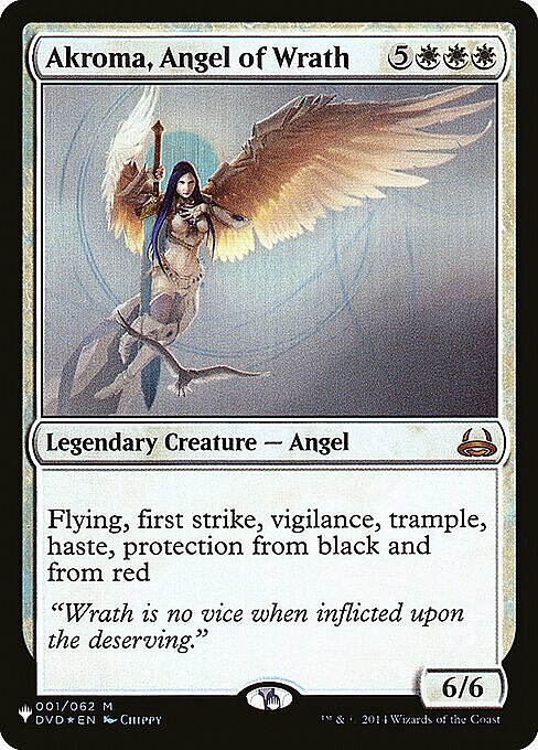 Akroma, Angel of Wrath Card Front