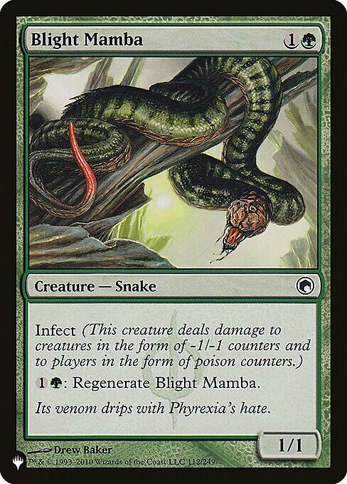 Blight Mamba Card Front