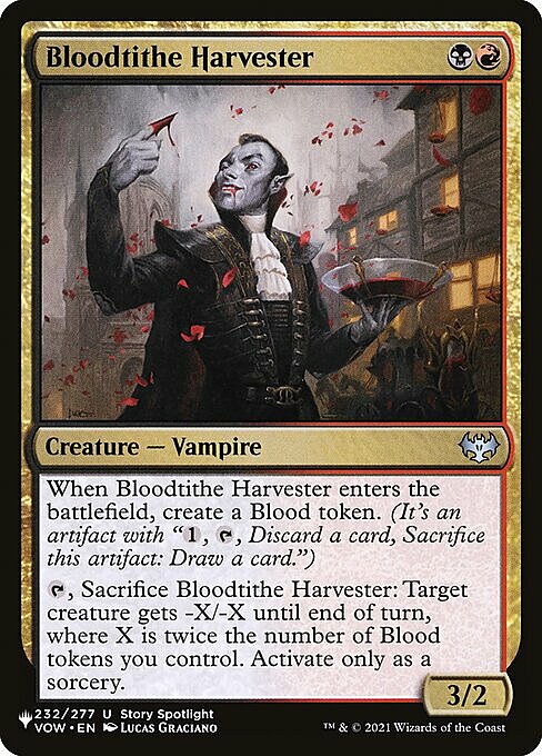 Bloodtithe Harvester Card Front