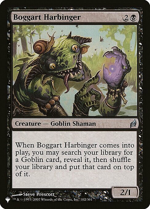 Boggart Harbinger Card Front