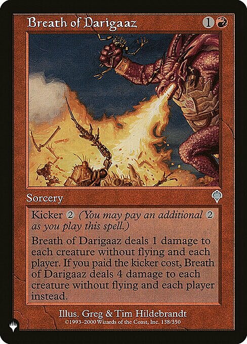 Breath of Darigaaz Card Front