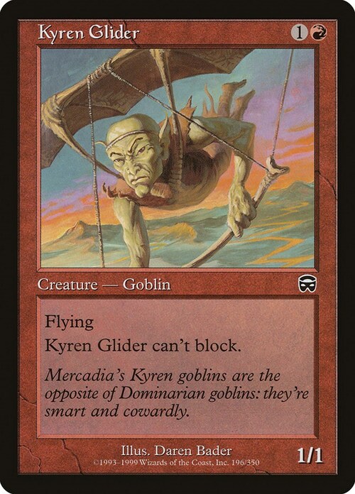 Kyren Glider Card Front