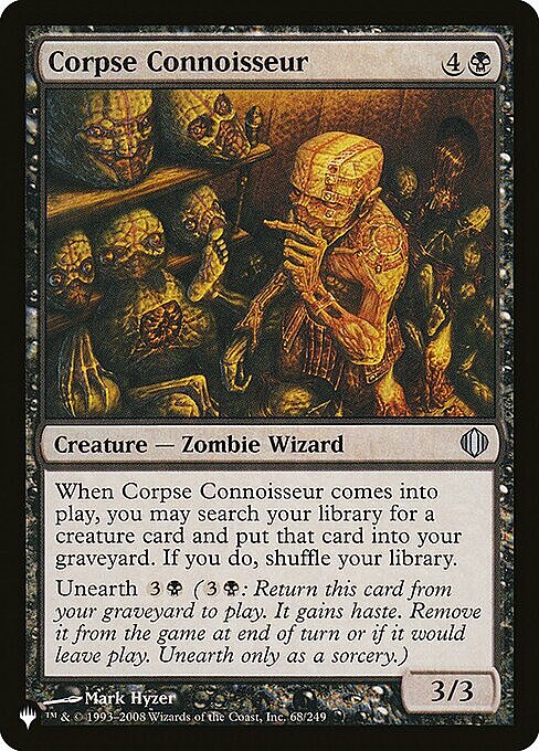 Corpse Connoisseur Card Front