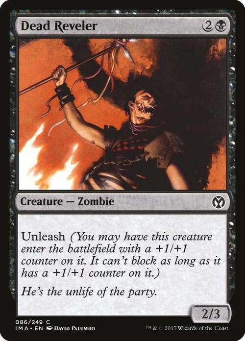 Dead Reveler Card Front