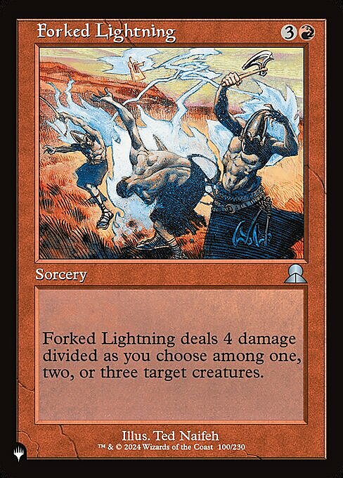 Forked Lightning Card Front