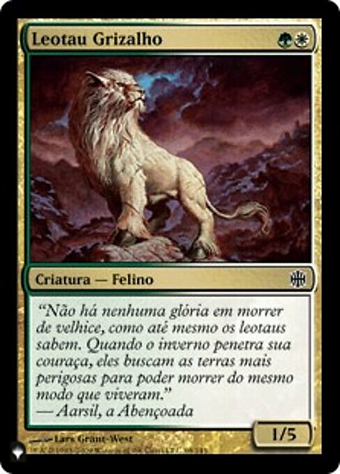 Grizzled Leotau Card Front