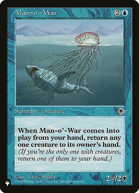 Man-o'-War Card Front