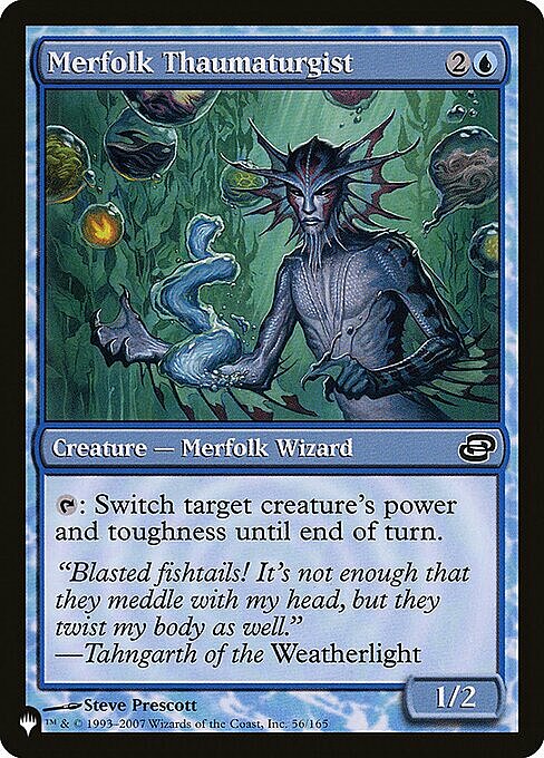 Merfolk Thaumaturgist Card Front