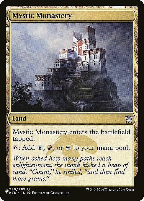 Mystic Monastery Card Front